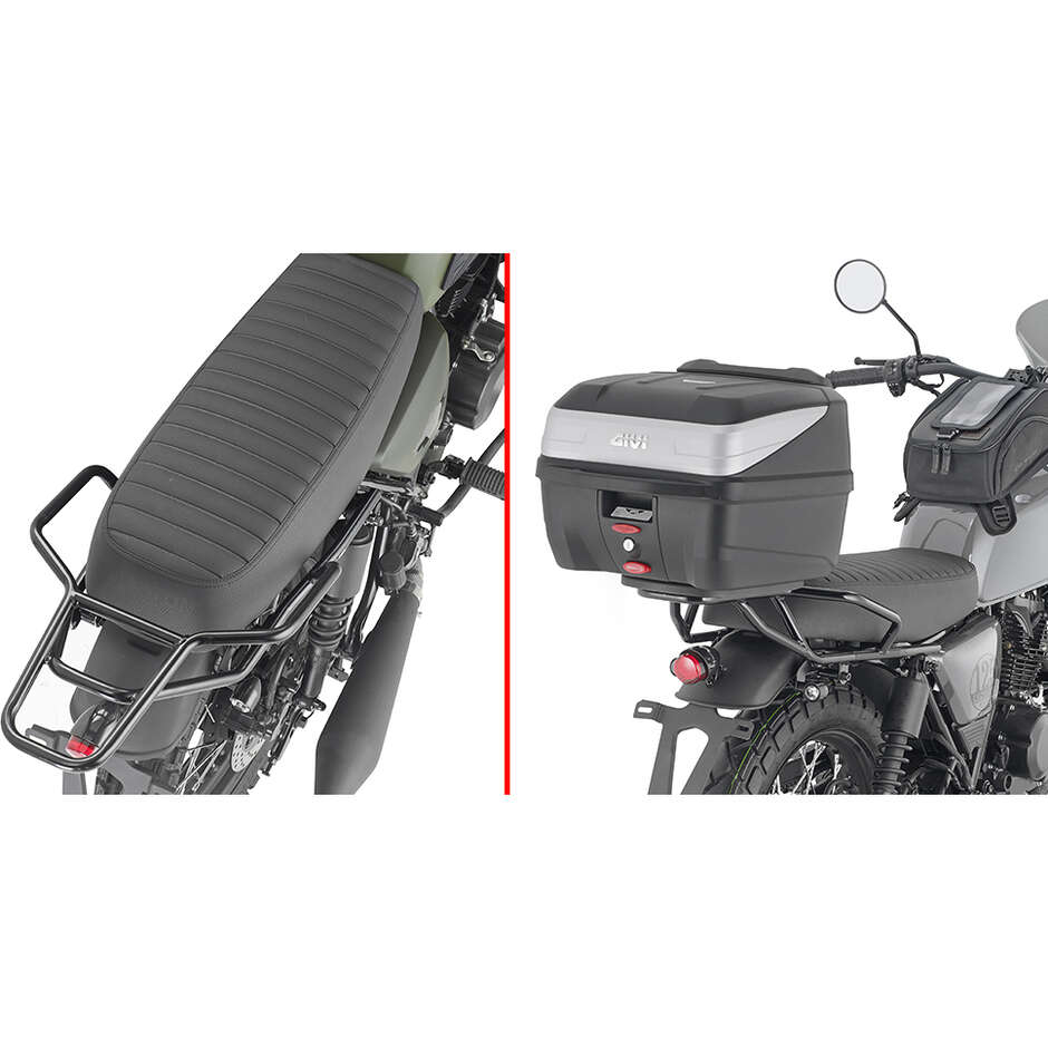Attacco posteriore per bauletto Monolock Givi SR9610 Per BRIXTON Felsberg 125 (23 > 24); Cromwell 125-250 (22 > 24)