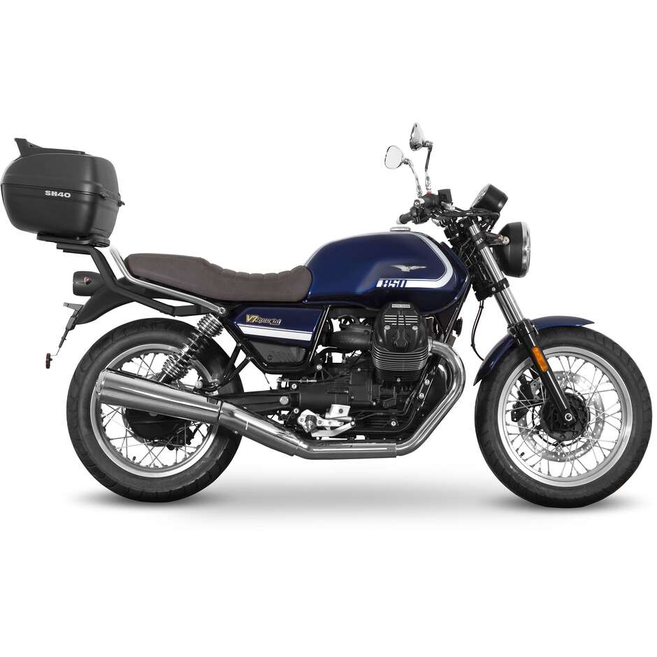 Attacco Posteriore Per Bauletto Shad Top Master Specifico per Moto Guzzi V7 SPECIAL-STONE-TEN-CORSA (2023-25)