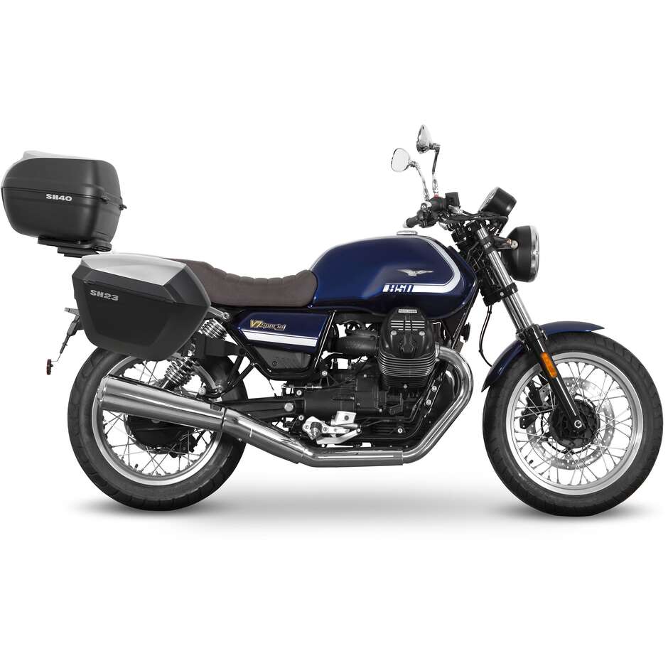 Attacco Posteriore Per Bauletto Shad Top Master Specifico per Moto Guzzi V7 SPECIAL-STONE-TEN-CORSA (2023-25)