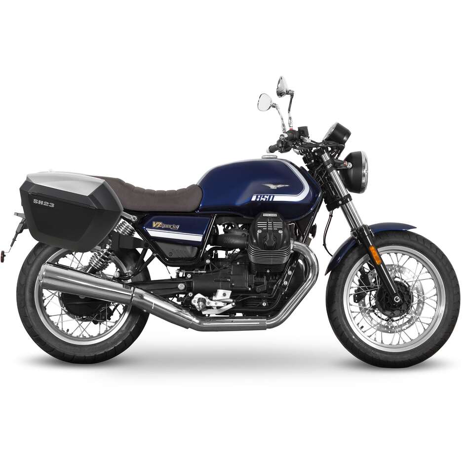 Attaques spécifiques aux valises latérales SHAD 3p System pour Moto Guzzi V7 STONE-CORSA (2023-26)