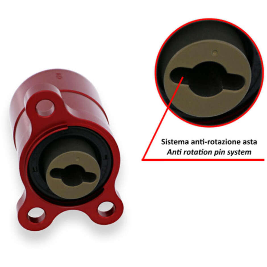 Attuatore frizione AF281 Ø 30 mm Carbon Style Ducati CNC Racing Nero