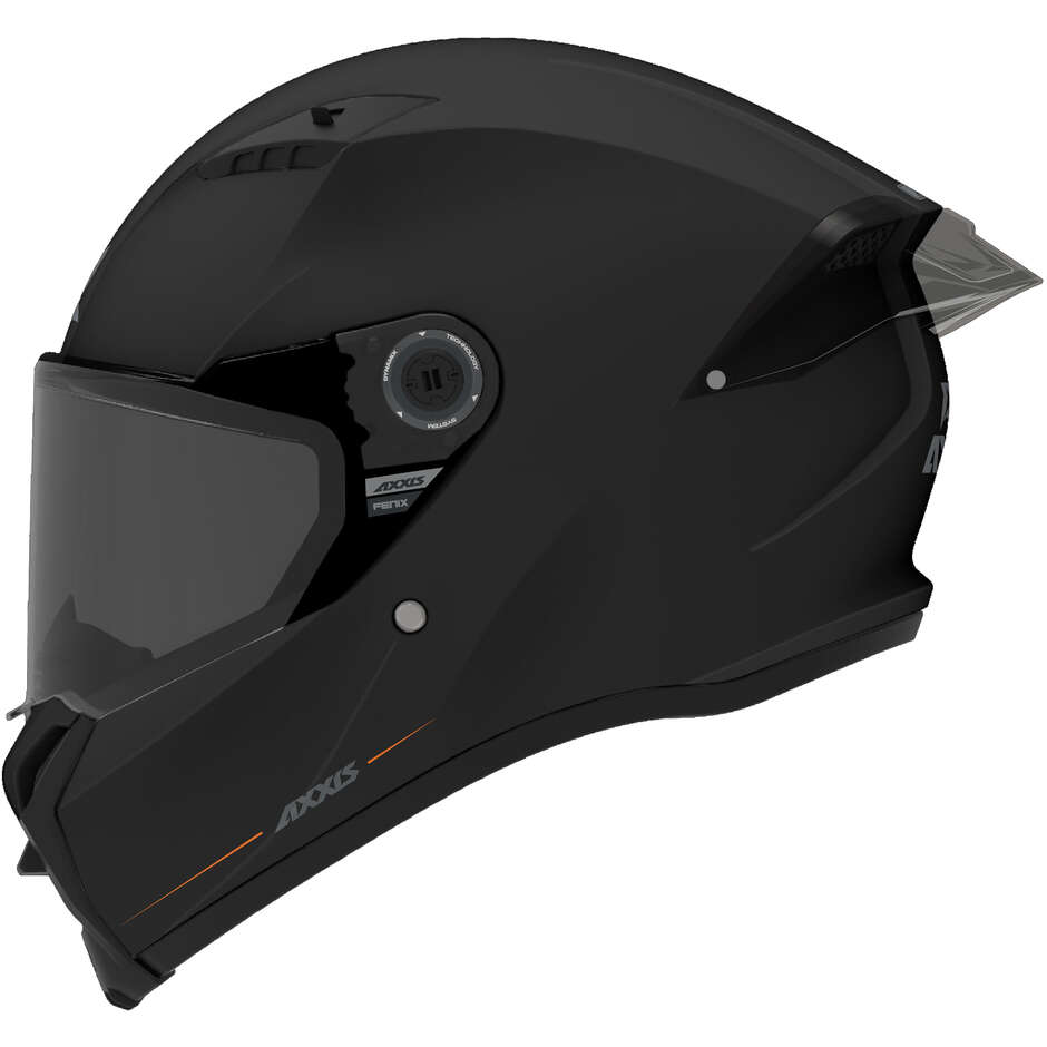 Axxis FF132 Fenix Solid A11 Integralhelm, glänzend schwarz