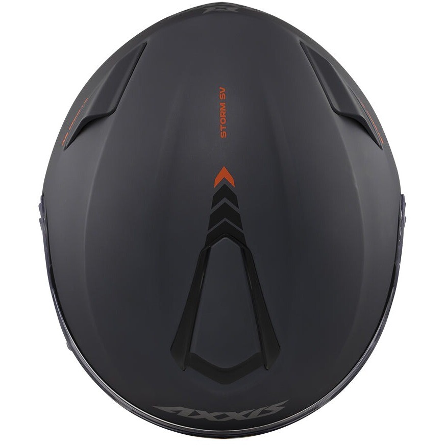 Axxis Modular Motorcycle Helmet ff938sv Storm S Sv Solid A2 Matt Titanium