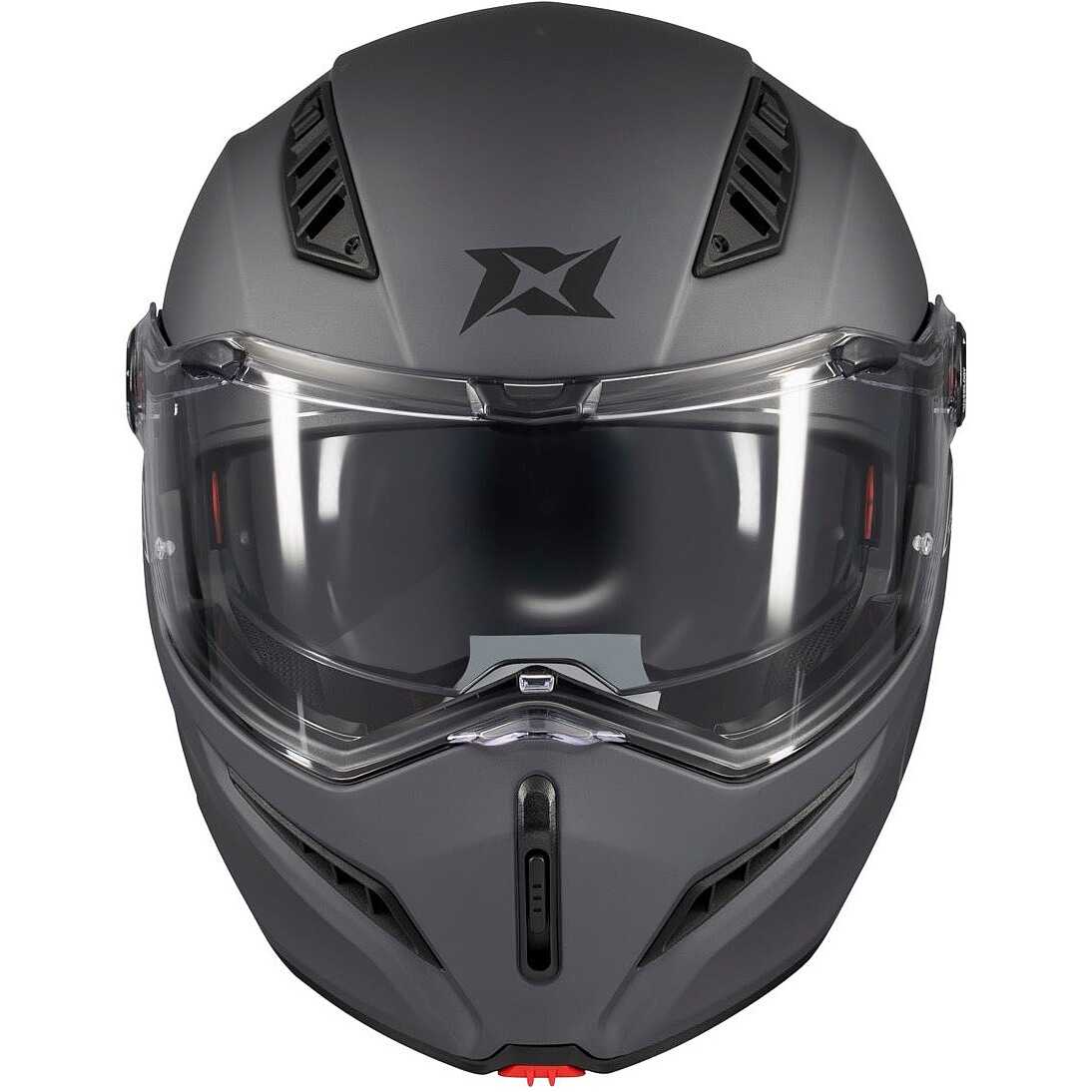 Axxis Modular Motorcycle Helmet fu409 SV Ghostfighter Solid A12