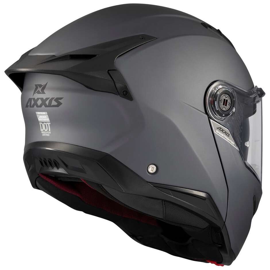 Axxis Modular-Motorradhelm FU409 SV Ghostfighter Solid A12 Matt Titanium