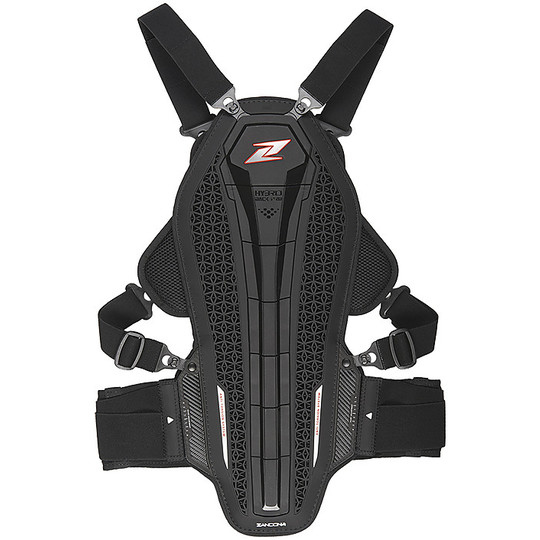 Back + Chest Protection Body Armor Moto Zandonà HYBRID ARMOR x6 Black Level 2