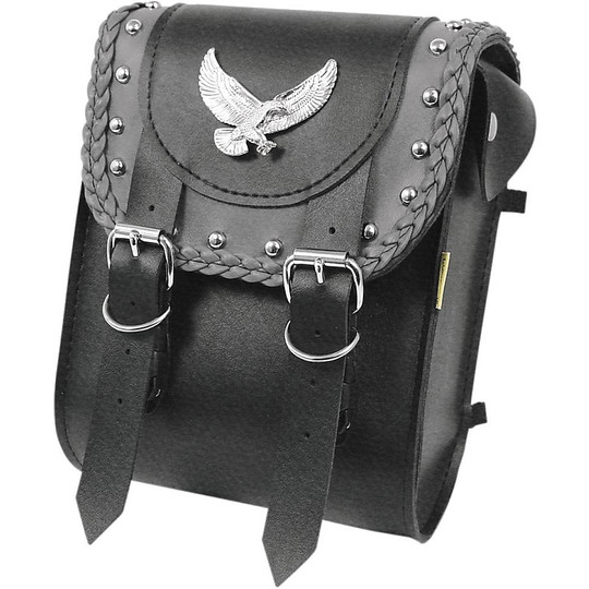 Bag Luggage Rack SissyBar Willie & Max Gray Thunder With Studs