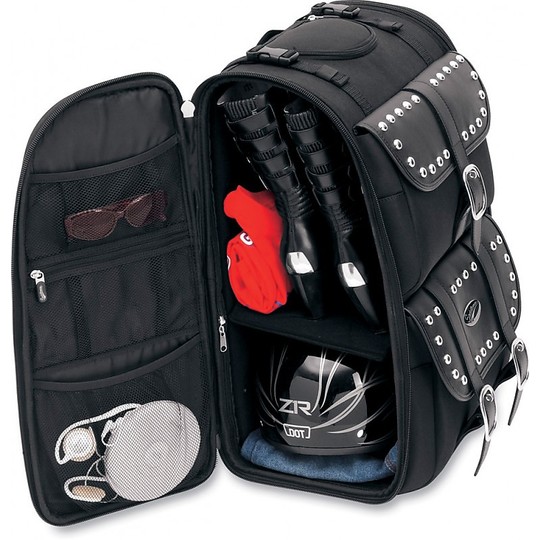 Bag Moto Codone Luggage Rack Saddlemen SissyBar Deluxe Studs S3500S 58 Lt