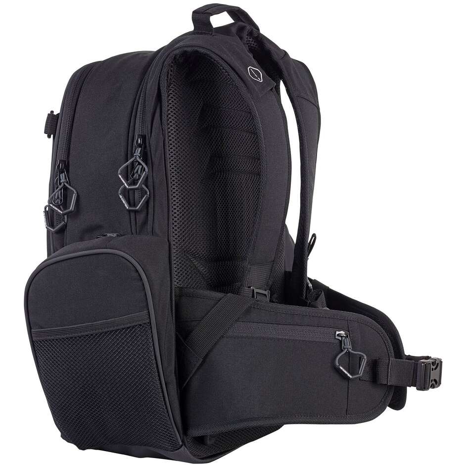 Bagster 28 Liter Wind Technical Motorcycle Backpack Black