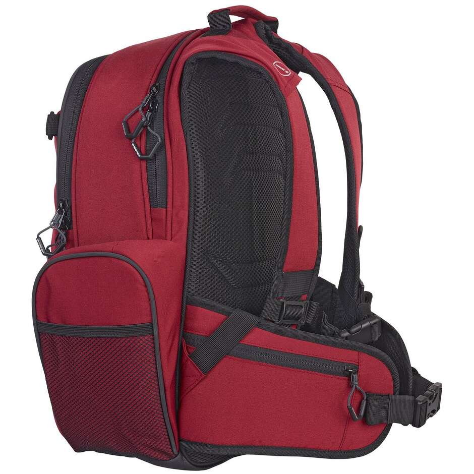 Bagster 28 Litre Wind Technical Motorcycle Backpack, Red