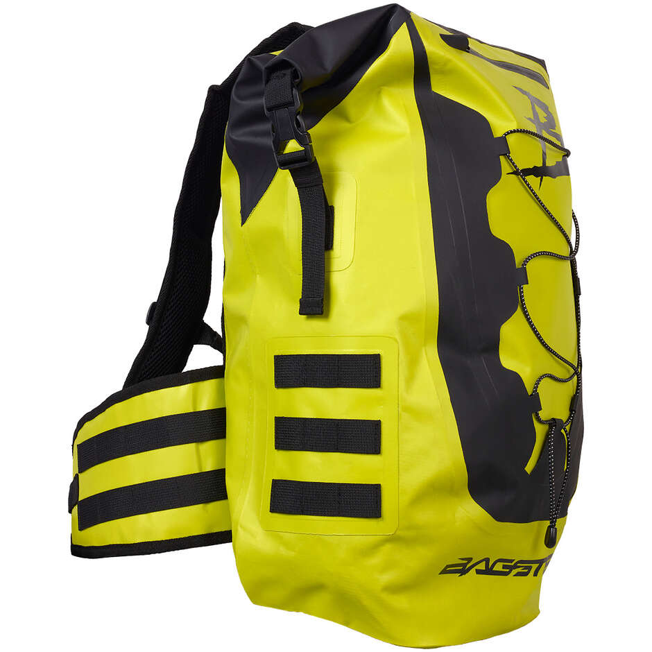 Bagster Drake Waterproof Motorcycle Backpack, Yellow, 30 Liters