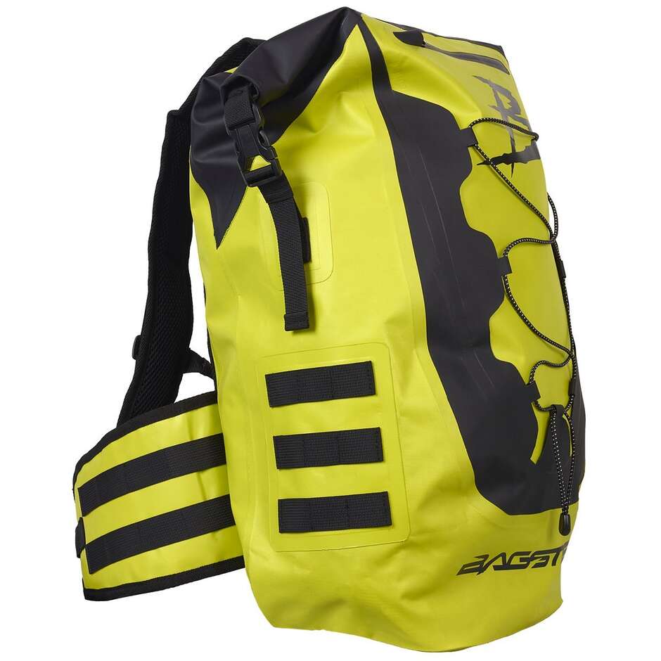 Bagster Drake Waterproof Motorcycle Backpack, Yellow, 30 Liters