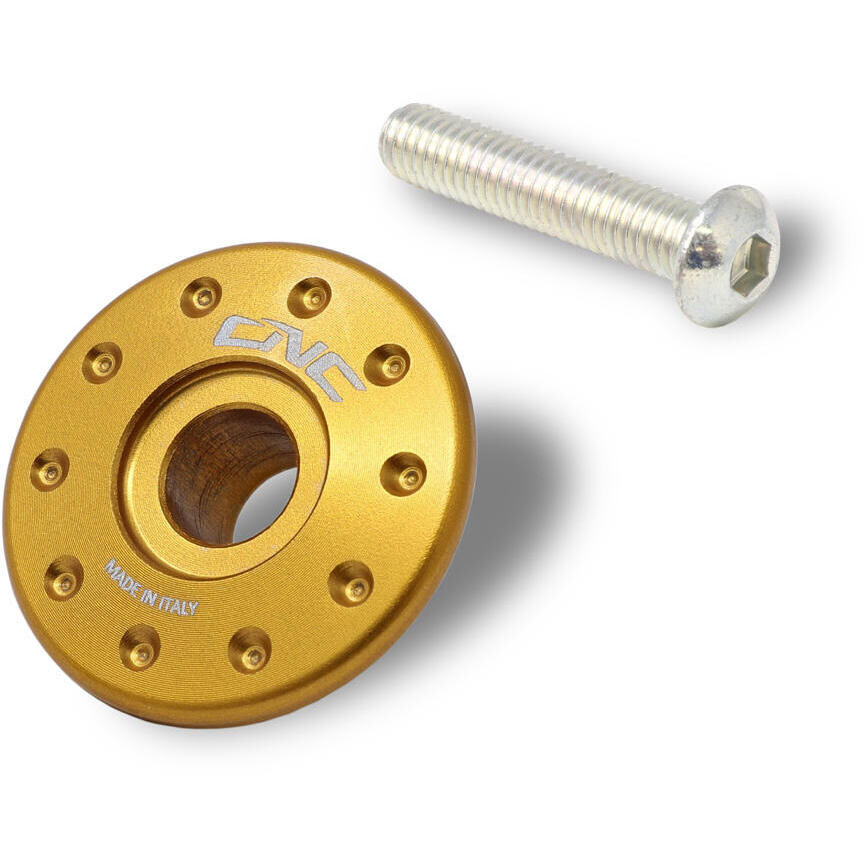 Bague de vis de silencieux d'échappement KV453 MV Agusta CNC Racing Gold
