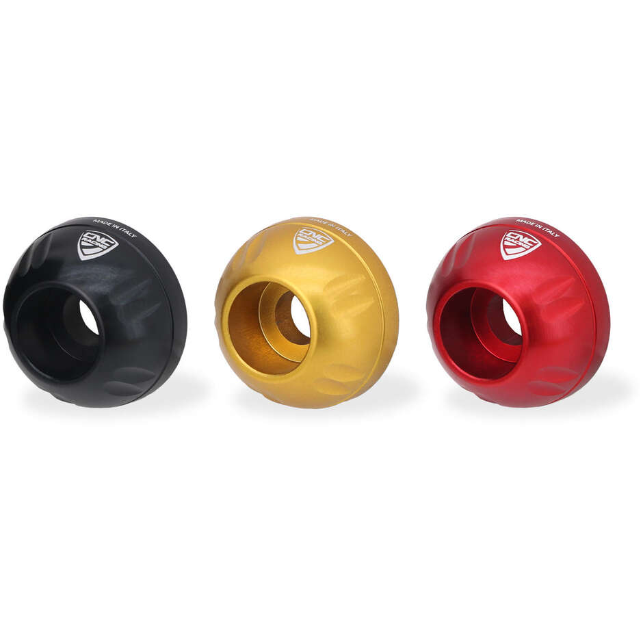 Bague de vis pour silencieux d'échappement KV903 Moto Guzzi CNC Racing Noir