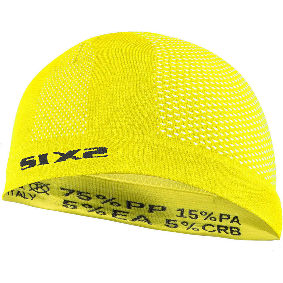 Balaclava cap Sixs color Yellow