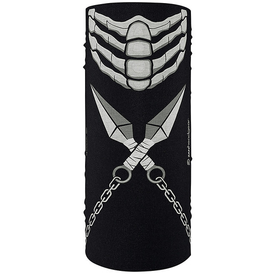 Bandana Collar Moto Zanheadgear Motley Tube Bones Scorpion