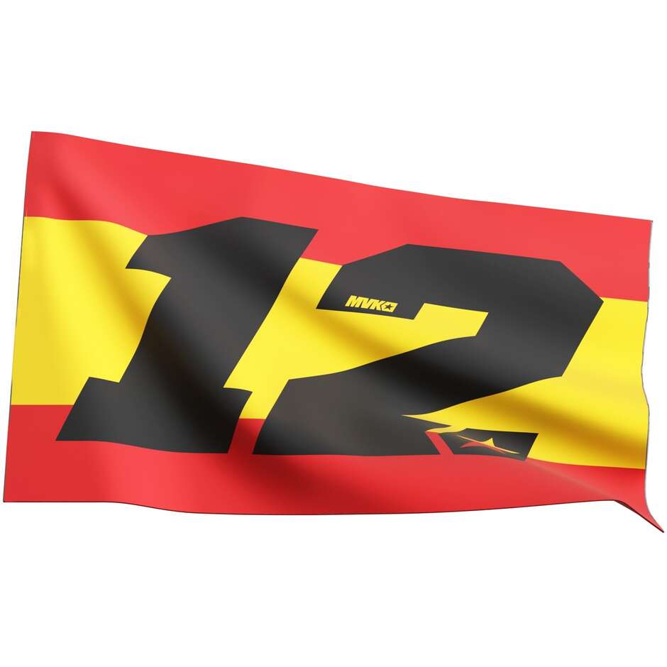 Bandiera Ixon FG1 MVK 25 Rosso Giallo