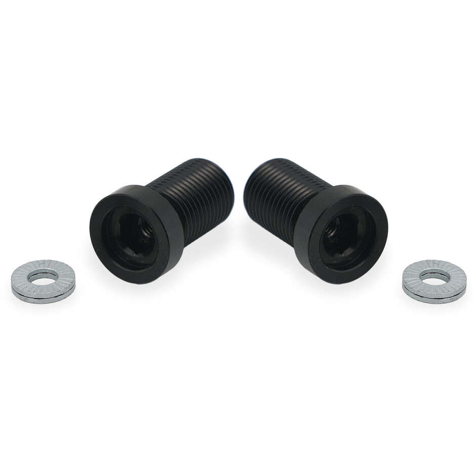 Bar-end Mirror Mounting Kit, Handlebar End Weights CMA02 CNC Racing Black