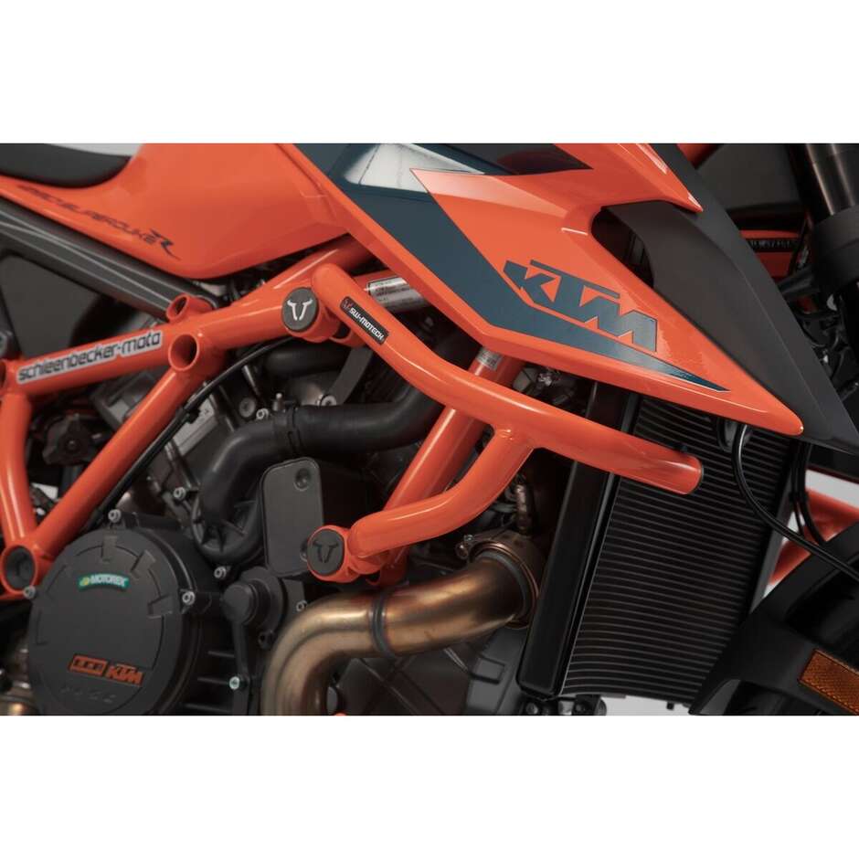Barra di Protezione Arancione Sw-Motech SBL.04.915.10000/EB per KTM 1290 Super Duke R/EVO (19-)