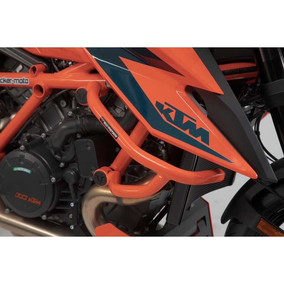 Barra di Protezione Arancione Sw-Motech SBL.04.915.10000/EB per KTM 1290 Super Duke R/EVO (19-)