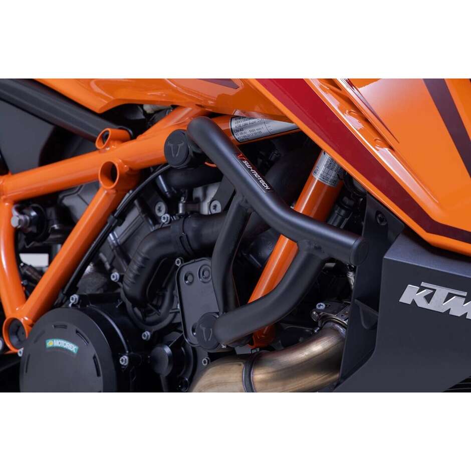 Barra di Protezione Motore Nero Sw-Motech SBL.04.058.10000/B Per KTM 1390 Super Duke R/EVO (23-25)