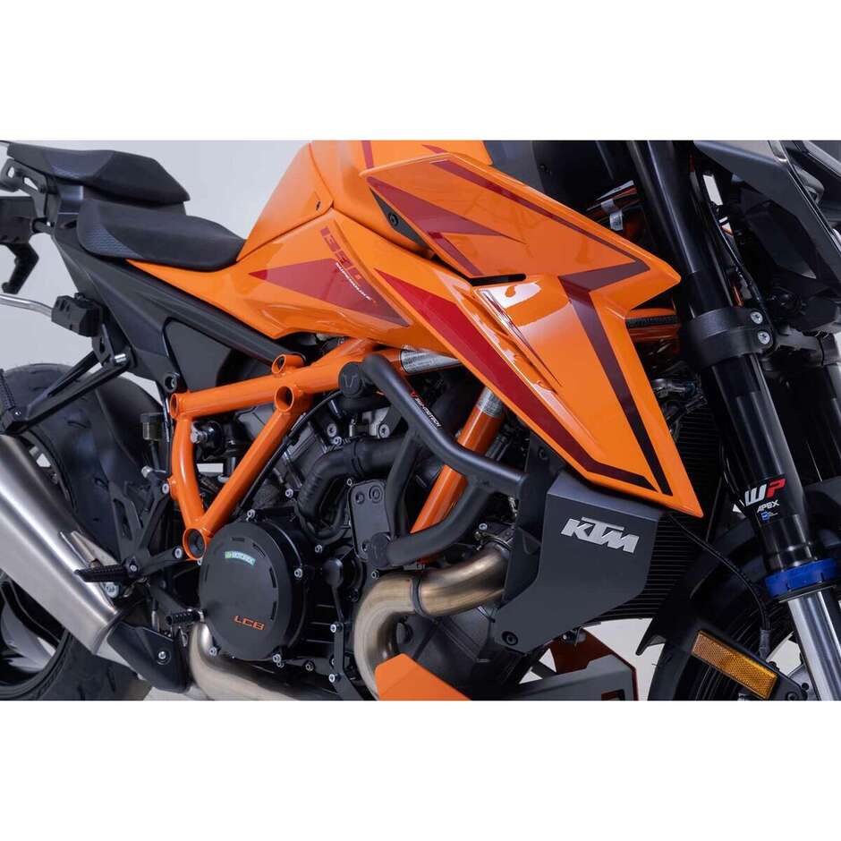 Barra di Protezione Motore Nero Sw-Motech SBL.04.058.10000/B Per KTM 1390 Super Duke R/EVO (23-25)