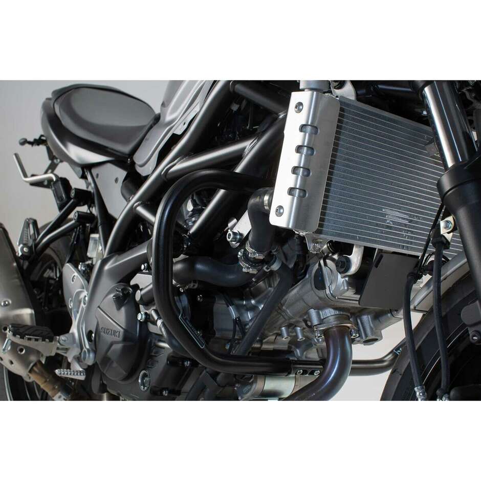 Barra di Protezione Motore Nero Sw-Motech SBL.05.670.10001/B Per SUZUKI SV650 ABS (15-25): SV650X (18-25)