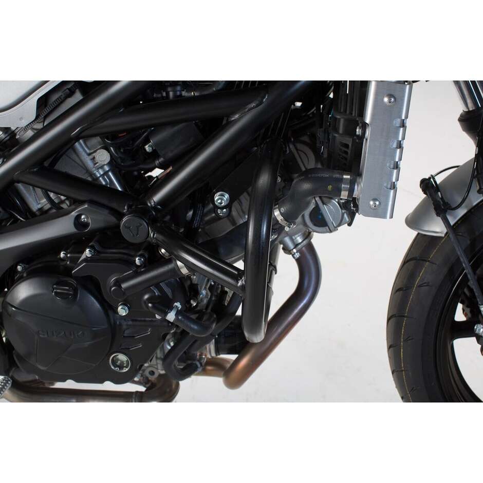 Barra di Protezione Motore Nero Sw-Motech SBL.05.670.10001/B Per SUZUKI SV650 ABS (15-25): SV650X (18-25)