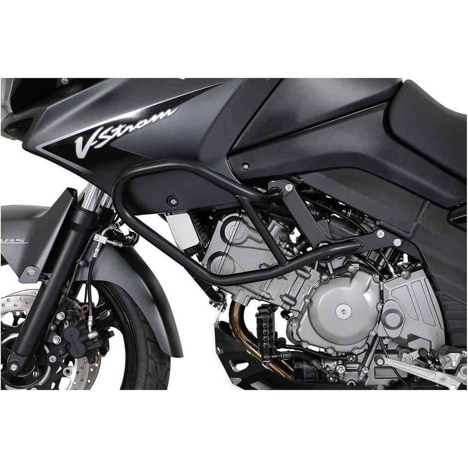 Barra di Protezione Motore Nero Sw-Motech SBL.05.674.10000/B per Suzuki DL 650 V-Strom (04-10)