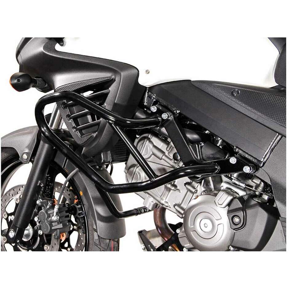 Barra di Protezione Motore Nero Sw-Motech SBL.05.757.10000/B per Suzuki DL650 V-Strom (11-) / XT (14-)