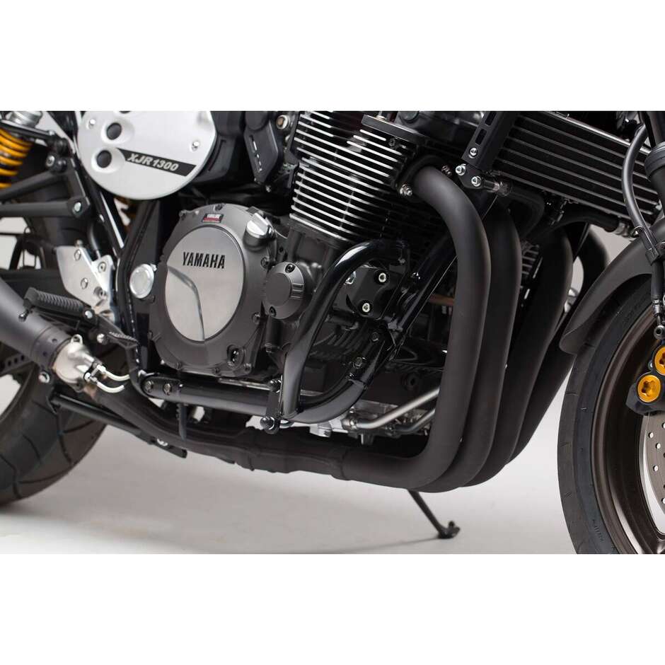 Barra di Protezione Motore Nero Sw-Motech SBL.06.343.10001/B per Yamaha XJR1200 (95-98); XJR1300 (99-16)
