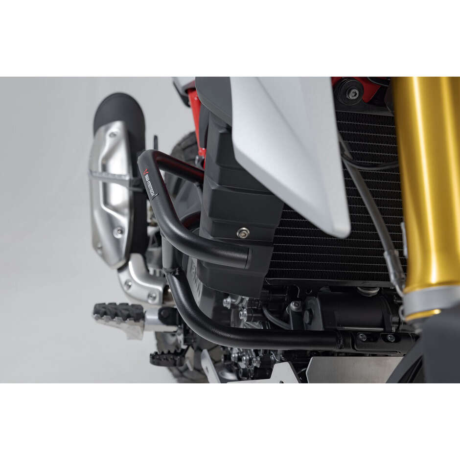 Barra di Protezione Motore Nero Sw-Motech SBL.07.649.10002/B per BMW G310R (16-) / G 310 GS (17-)