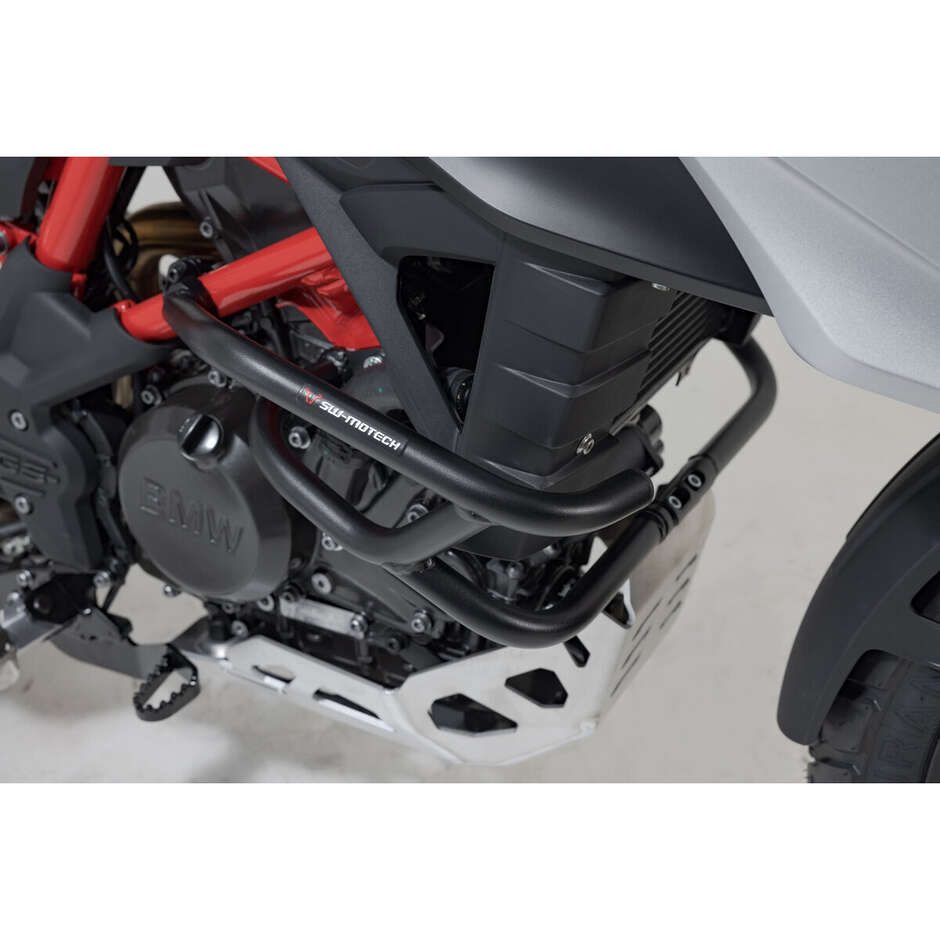 Barra di Protezione Motore Nero Sw-Motech SBL.07.649.10002/B per BMW G310R (16-) / G 310 GS (17-)