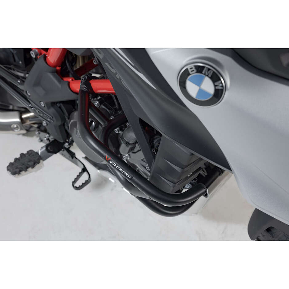 Barra di Protezione Motore Nero Sw-Motech SBL.07.649.10002/B per BMW G310R (16-) / G 310 GS (17-)