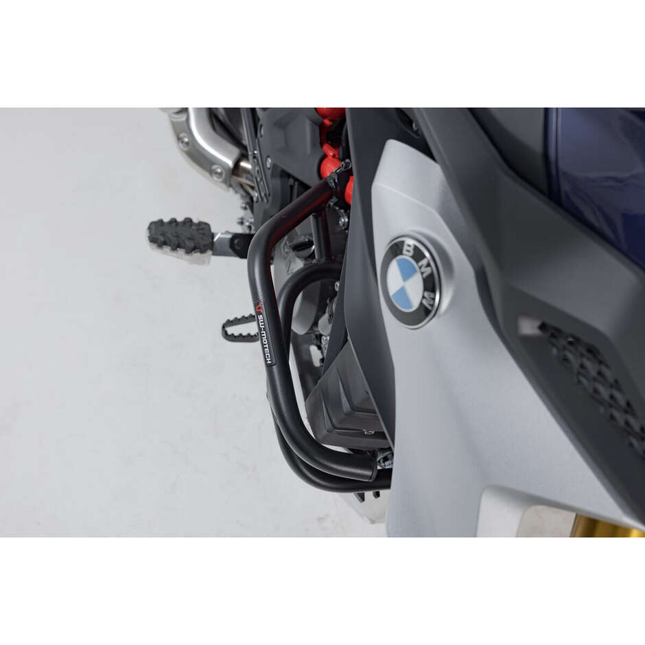 Barra di Protezione Motore Nero Sw-Motech SBL.07.649.10002/B per BMW G310R (16-) / G 310 GS (17-)