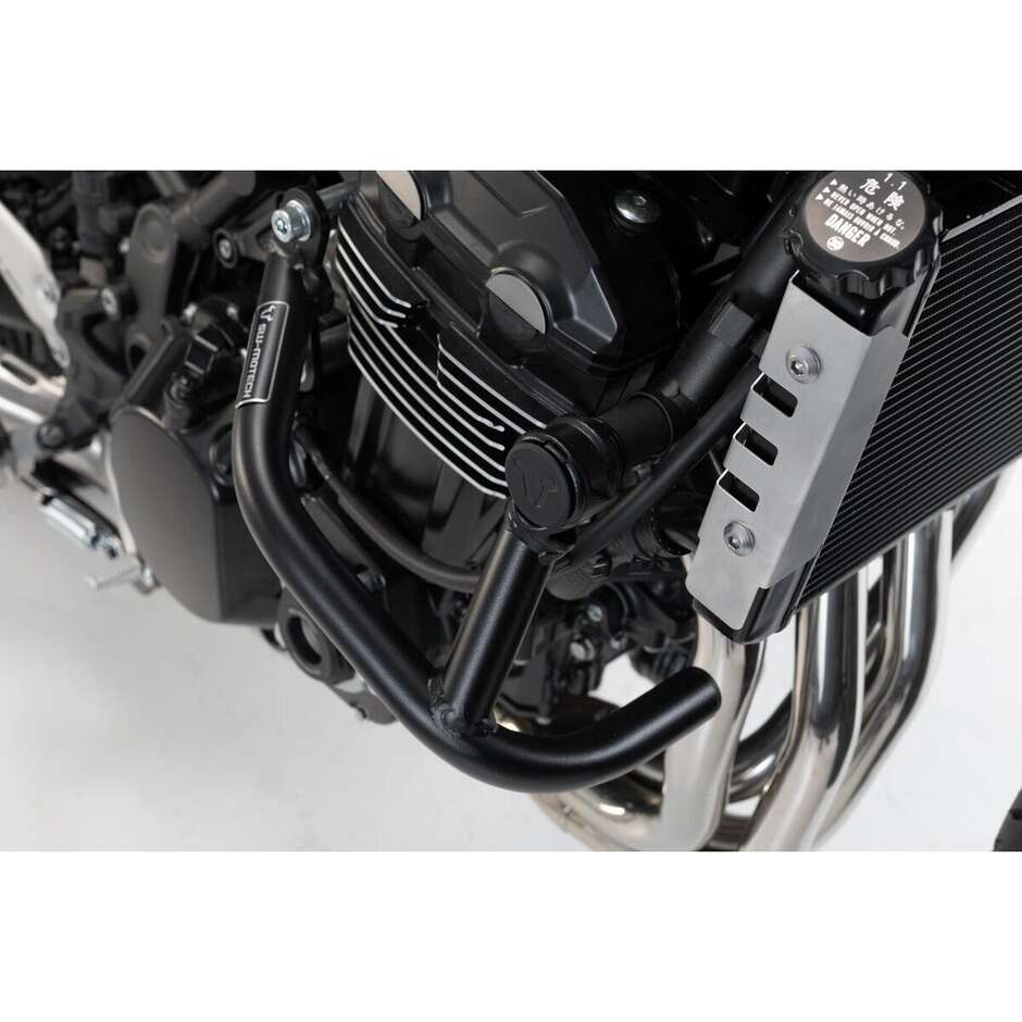 Barra di Protezione Motore Nero Sw-Motech SBL.08.891.10000/B per Kawasaki Z 900 RS/ Cafe (17-)