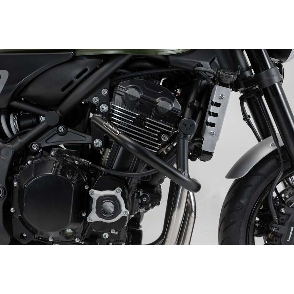 Barra di Protezione Motore Nero Sw-Motech SBL.08.891.10000/B per Kawasaki Z 900 RS/ Cafe (17-)