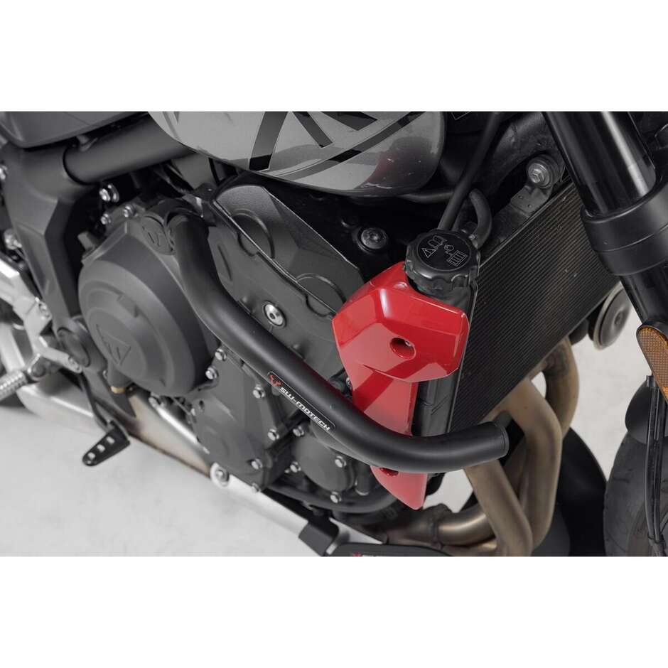 Barra di Protezione Motore Nero Sw-Motech SBL.11.842.10000/B per Triumph Trident 660 (21-24)