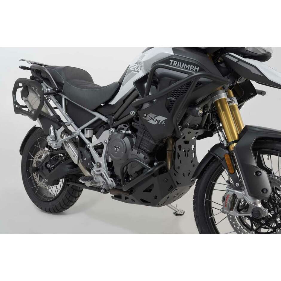 Barra di Protezione Motore Nero Sw-Motech SBL.11.905.10100/B per Triumph Tiger 1200 (22-24)