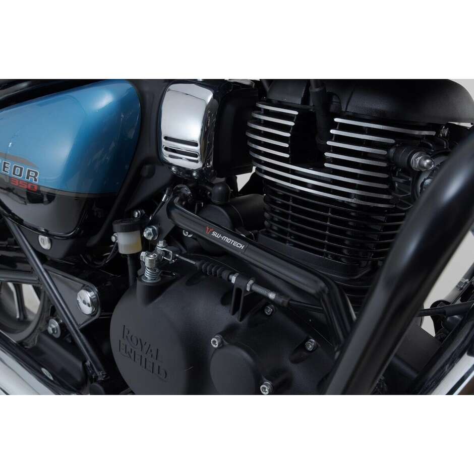 Barra di Protezione Motore Nero Sw-Motech SBL.41.983.10000/B per Royal Enfield Meteor 350 (19-22)