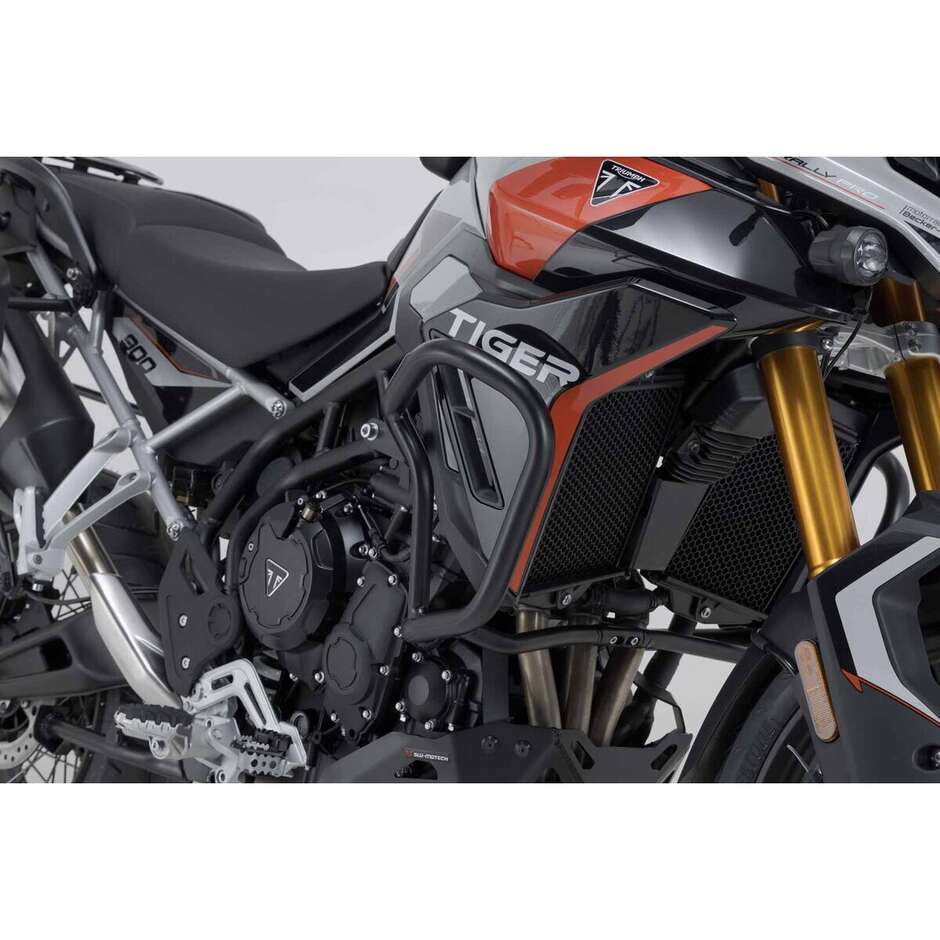 Barra Di Protezione Nero Sw-Motech SBL.11.953.10001/B Per Modelli Triumph Tiger 900, Tiger 850 Sp