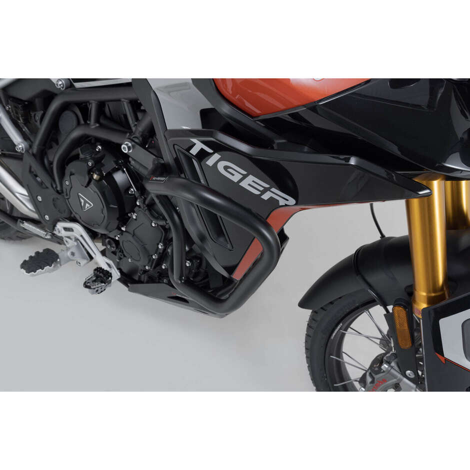 Barra Di Protezione Nero Sw-Motech SBL.11.953.10001/B Per Modelli Triumph Tiger 900, Tiger 850 Sp