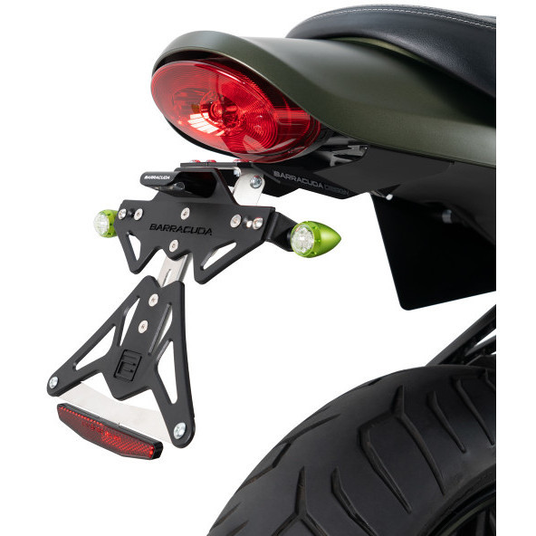 Barracuda Motorcycle License Plate Holder Specific for Kawasaki