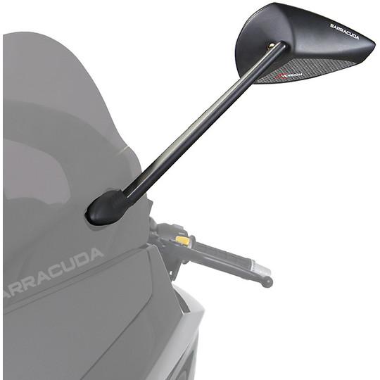 Barracuda T-VERSION Specific Rearview Mirrors Yamaha T-Max 500 (2008-11)