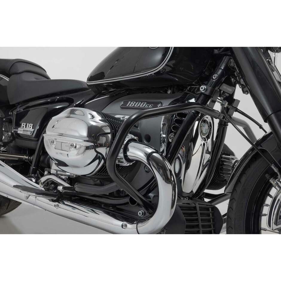 Barre de Protection Moteur Noir Sw-Motech SBL.07.909.10000/B BMW R18 (20-)