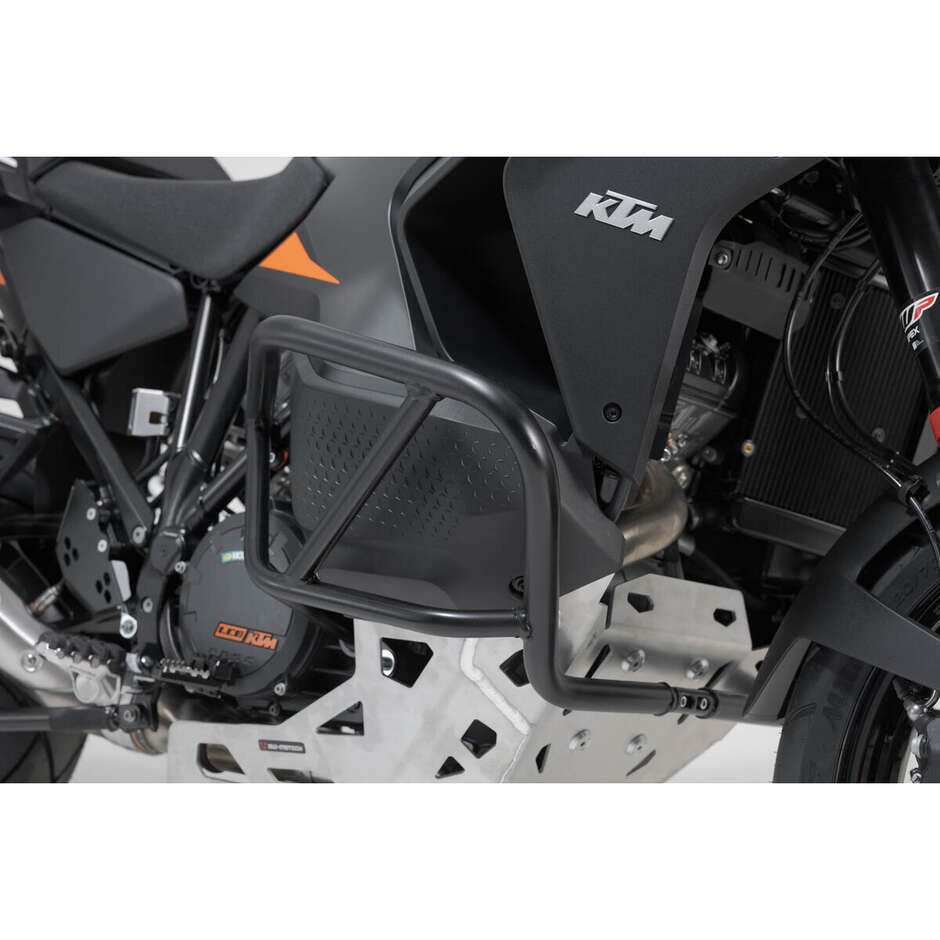 Barre de protection moteur noire Sw-Motech SBL.04.835.10001/B pour KTM 1290 Super Adventure (21-)