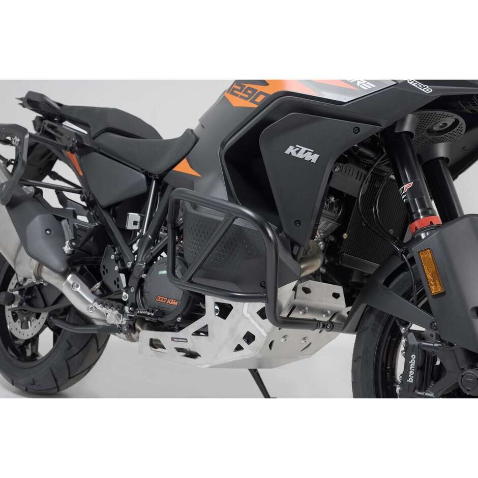 Barre de protection moteur noire Sw-Motech SBL.04.835.10001/B pour KTM 1290 Super Adventure (21-)