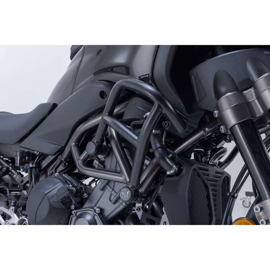 Barre de protection moteur noire Sw-Motech SBL.06.838.10000/B pour YAMAHA NikenGT (22-25)