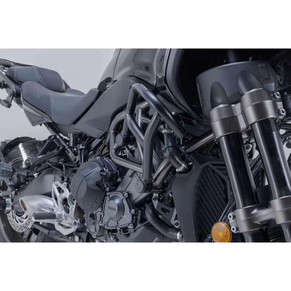 Barre de protection moteur noire Sw-Motech SBL.06.838.10000/B pour YAMAHA NikenGT (22-25)