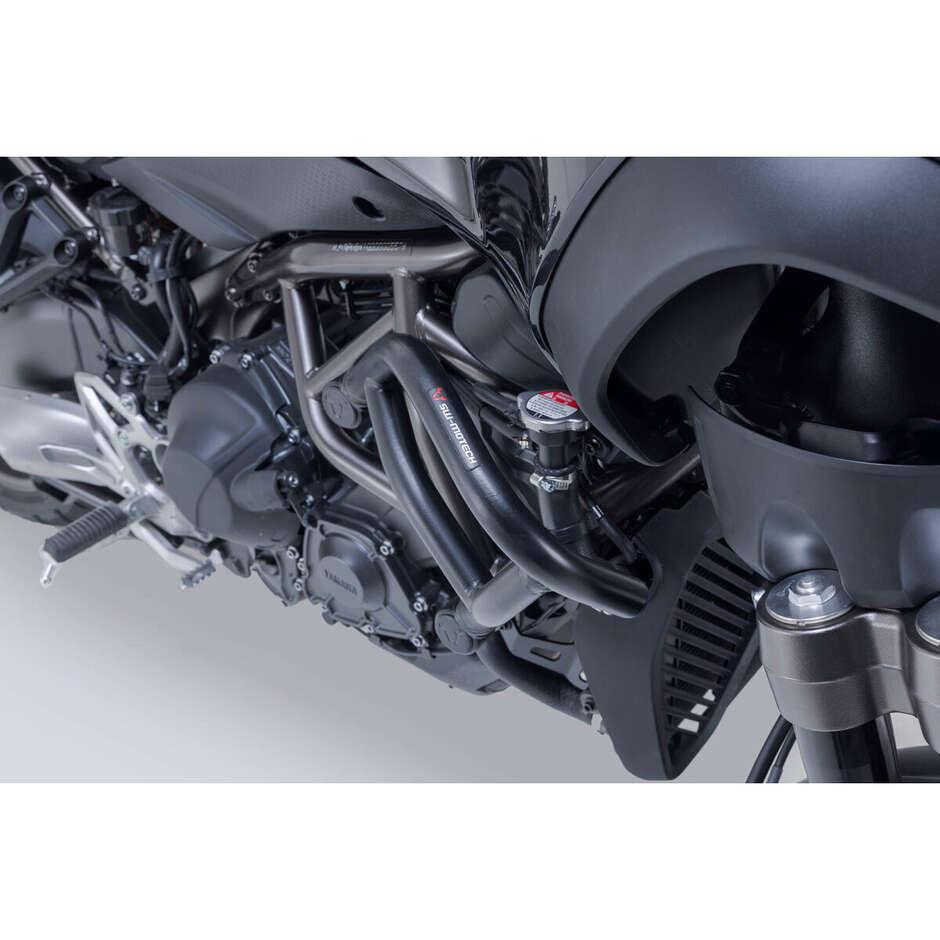 Barre de protection moteur noire Sw-Motech SBL.06.838.10000/B pour YAMAHA NikenGT (22-25)